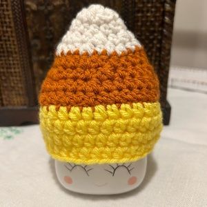 Lot of 3 fall themed marshmallow mug hats.